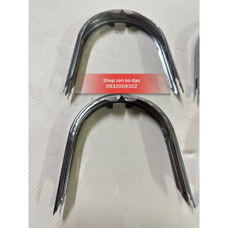 Nẹp bửng chữ U inox cho xe Cub