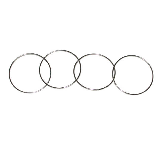 Ảo thuật 4 vòng ninja ring nhỏ vòng sắt tròn chuẩn dễ xuyên nhau không vướng