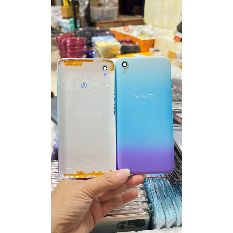Vỏ Vivo Y1s Chung y91c màu trắng tím