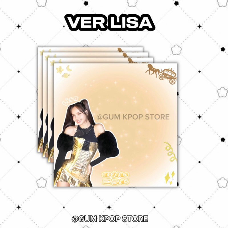 GIẤY NOTE NHÓM NHẠC BLACKPINK - GUM KPOP STORE