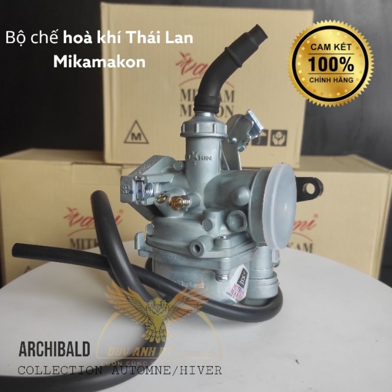 Bộ chế hoà khí Mitkam Makon cho xe Wave Rs 100 - Dream -Alpha