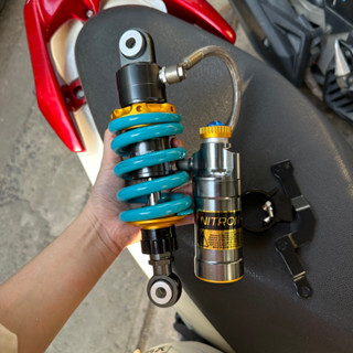 Phuộc sau Nitron bình dầu gắn Ex 135-150-155 ...