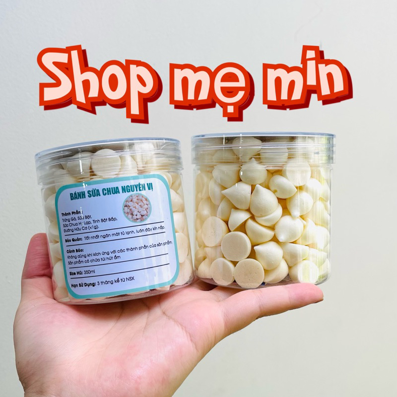 Bánh ăn dặm hữu cơ cho bé , bánh sữa chua Hy lạp cho bé từ 5 tháng