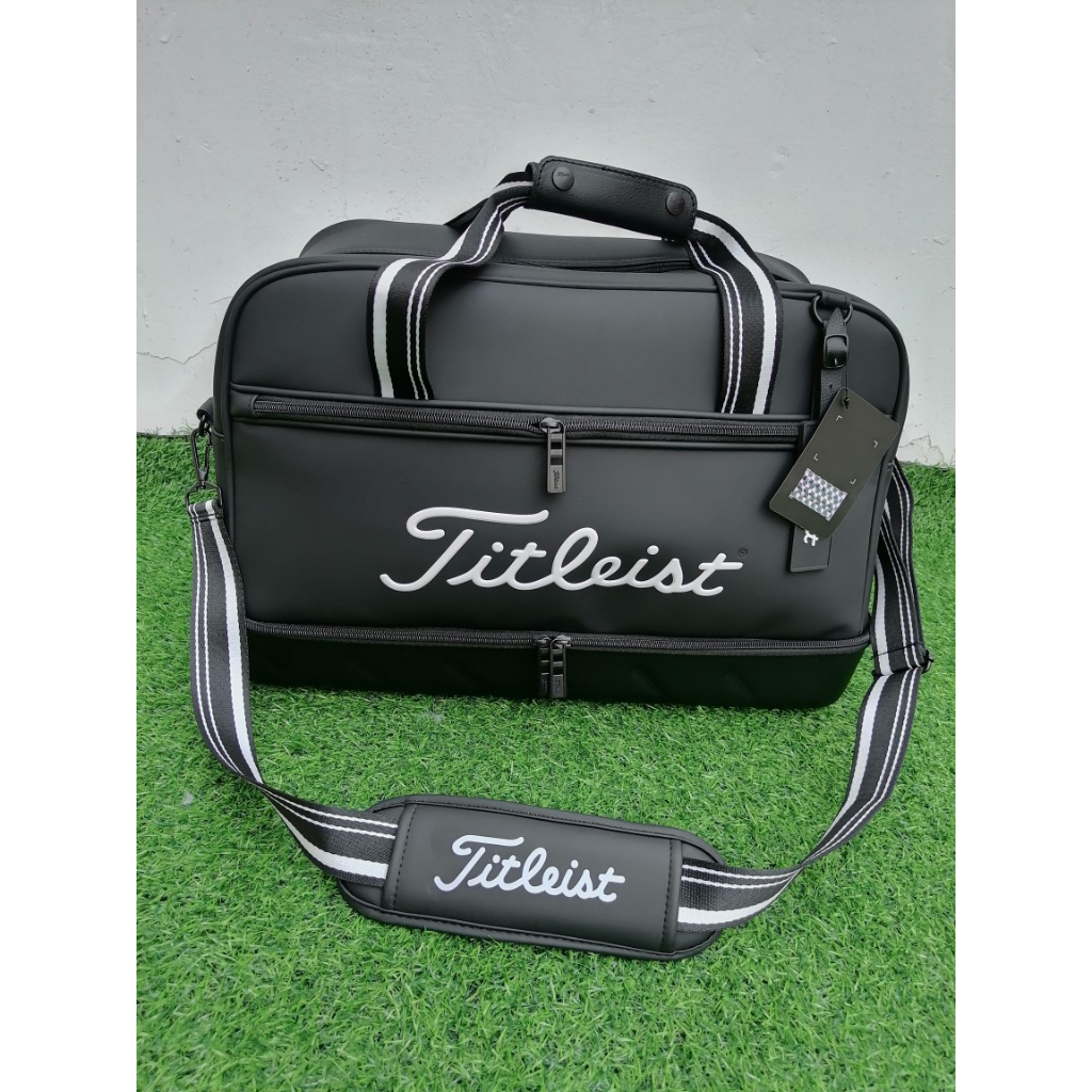 Túi đựng quần áo TITLEIST túi thể thao có ngăn đựng giày da PU chống thấm nước - HC GOLF