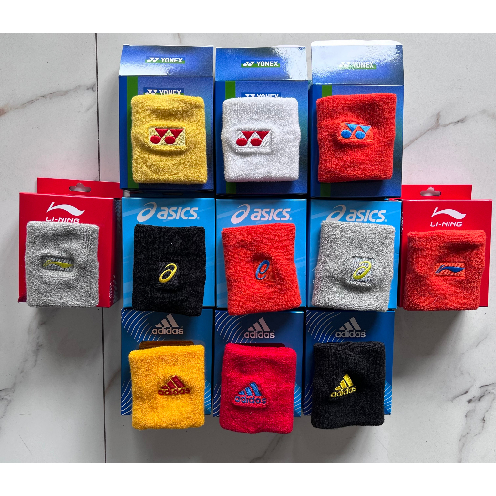 Băng thấm mồ hôi tay Nike/Adidas/Asics/Lining/Yonex