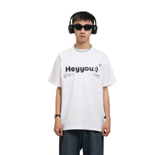 Áo thun Heyyou! Basic Apparel White
