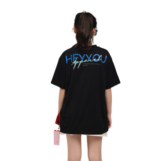 Áo thun Heyyou! Apparel Black