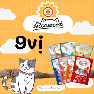 súp pate Meowcat 70gr có 9 vị dành cho mèo