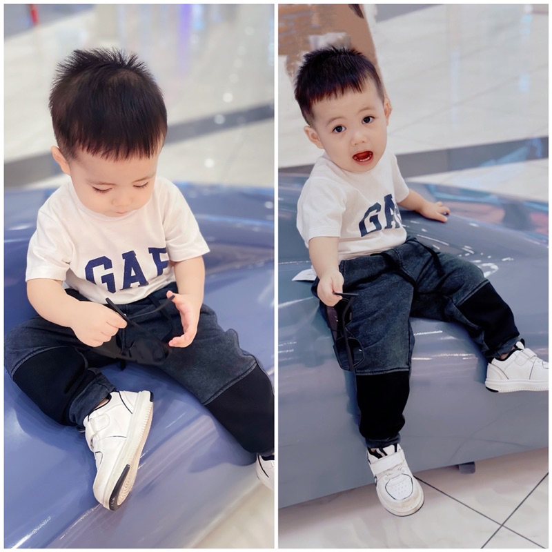 Set 2 quần giả bò Za.ra siêu đẹp cho bé trai size từ 12-24 cân