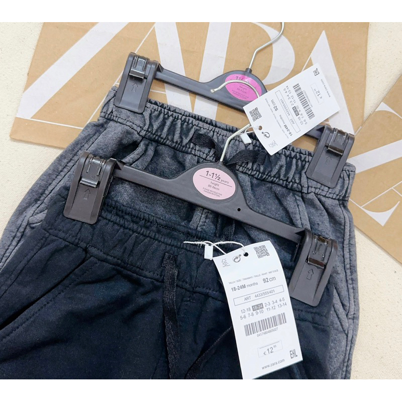 Set 2 quần giả bò Za.ra siêu đẹp cho bé trai size từ 12-24 cân