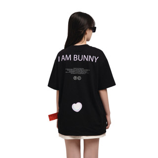 Áo thun Heyyou! Logo Version Bunny Black