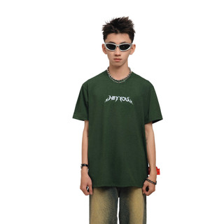 Áo thun heyyou metal green