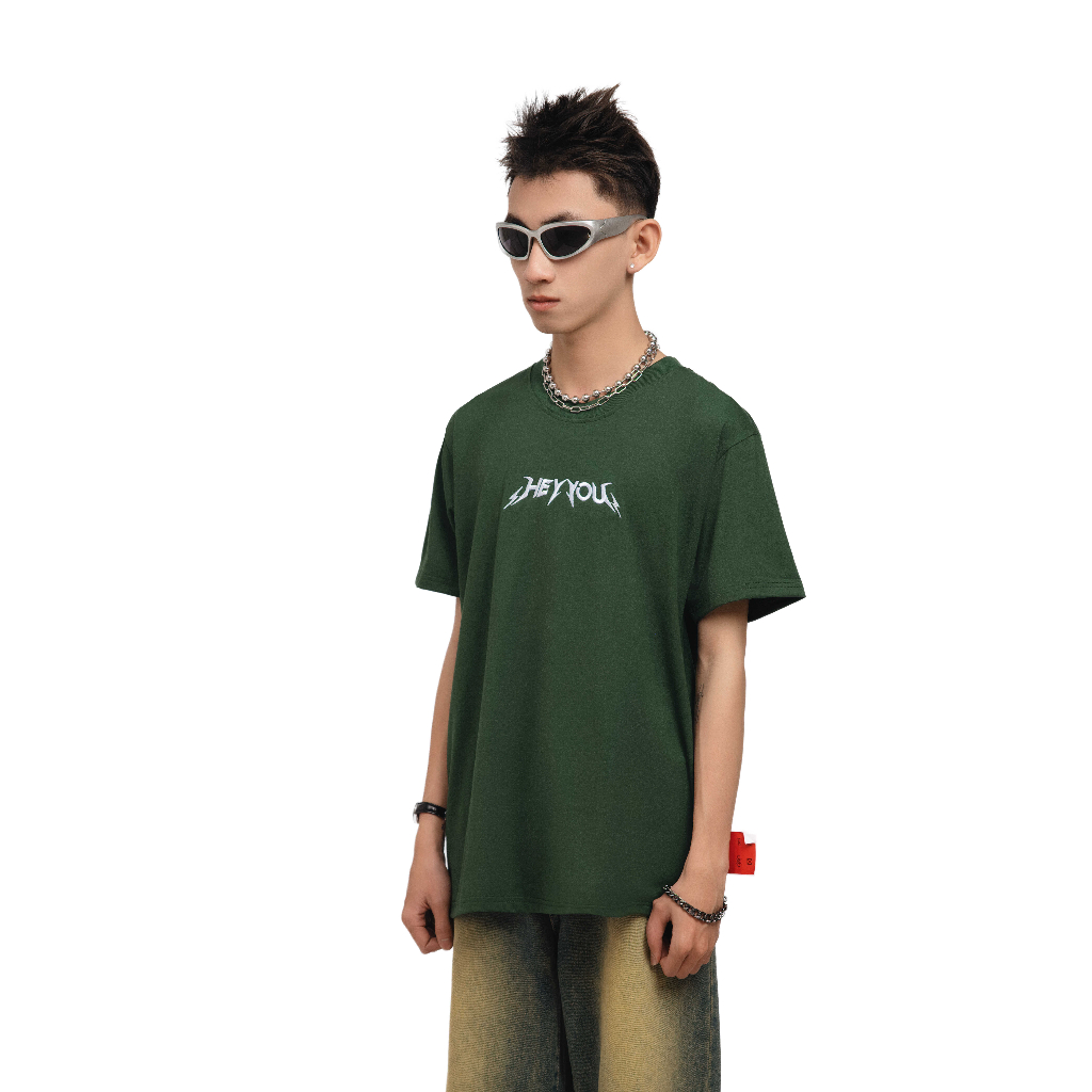 Áo thun HEYYOU METAL GREEN