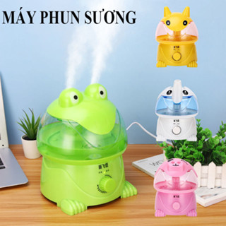 Máy phun sương tạo ẩm hình Ếch Xanh cute - Dung tích 4.5 L - Nhỏ gọn , Tiện lợi 2023