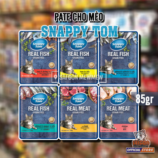 Pate SNAPPY TOM cho mèo gói 85gr