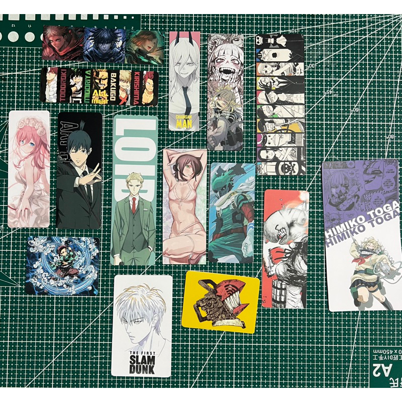 Gacha card, phụ kiện anime/manga