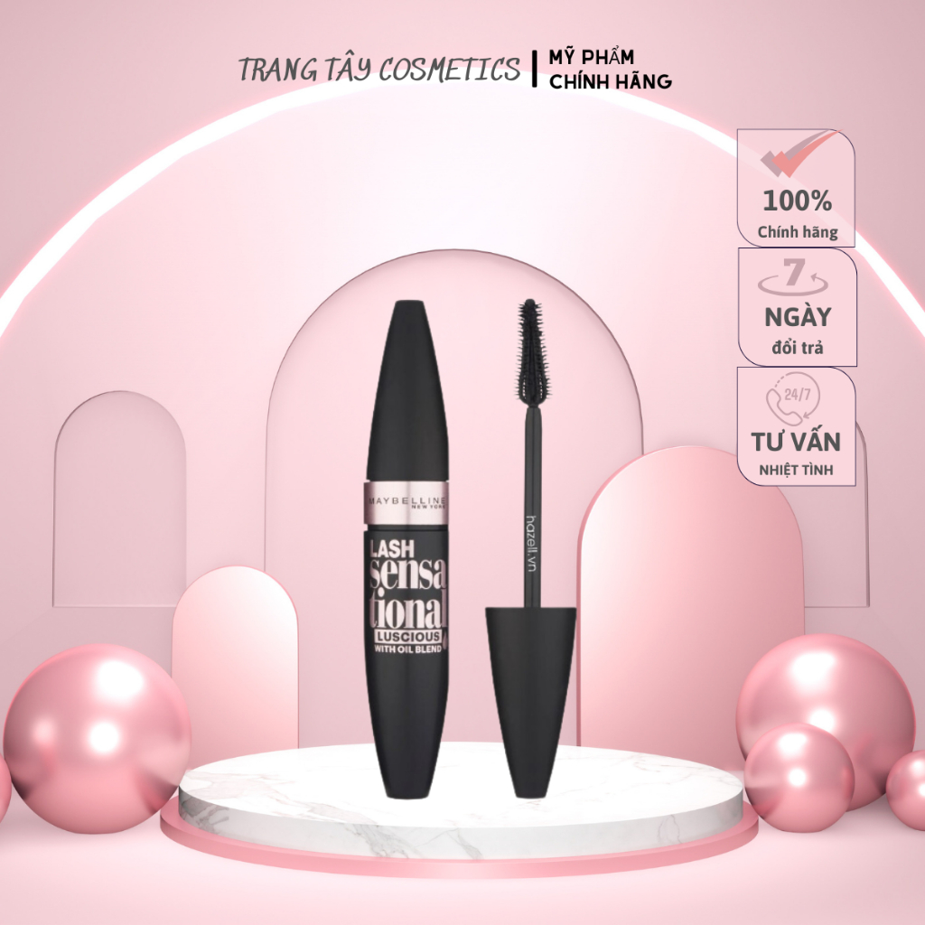 Mascara Maybelline Lash Sensational - Đen - Chống thấm nước