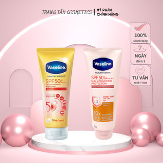 Sữa Dưỡng Thể Trắng Da Vaseline 50x SPF 50 PA++++ Thái Lan 320ml mẫu mới 2022