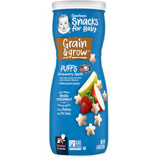 Bánh Gerber sao Lil' Crunchies Gẻber Mỹ cho bé