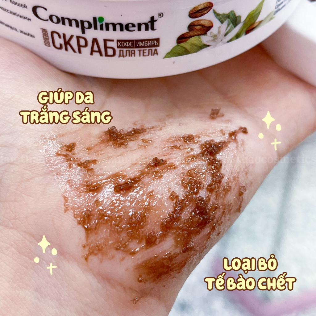 Tẩy Da Chết Toàn Thân Compliment CaFé 200ml
