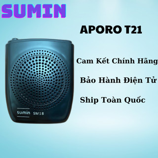 Máy trợ giảng Hàn Quốc Sumin SM18 có dây cho giáo viên pin siêu bền, âm thanh to rõ- Hàng Chính Hãng