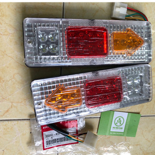 1 Cặp Đèn xi nhan sau xe ba gác bóng led cao cấp dài 23cm