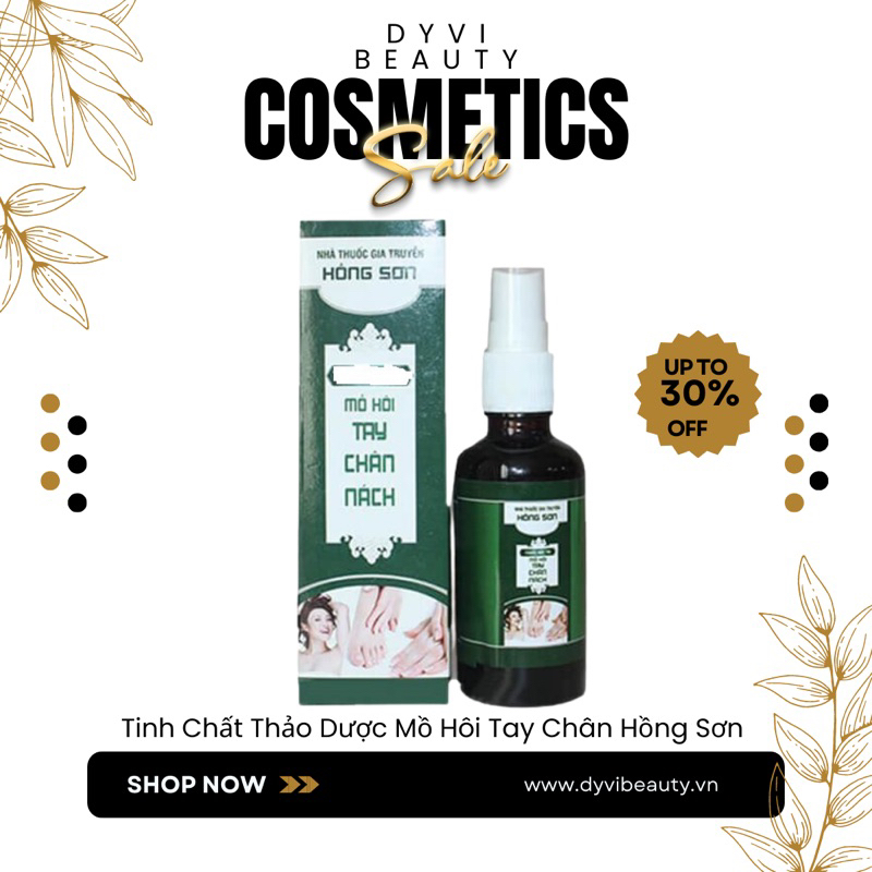 Xịt Mồ Hôi Tay Chân Thảo Dược Hồng Sơn