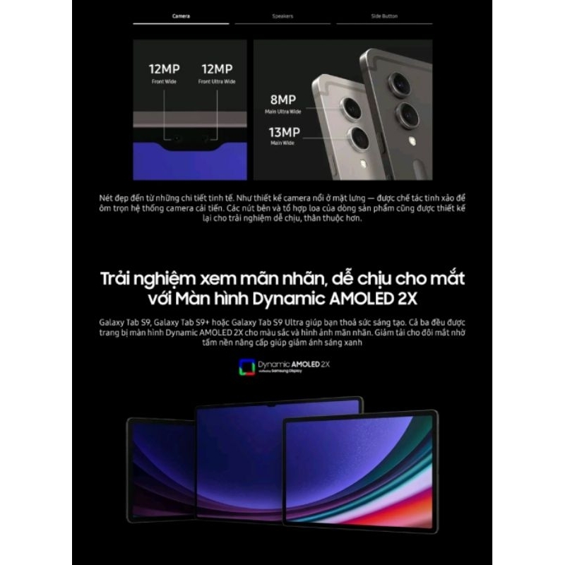 Máy tính bảng Samsung Galaxy Tab S9 Ultra - Hàng chính hãng