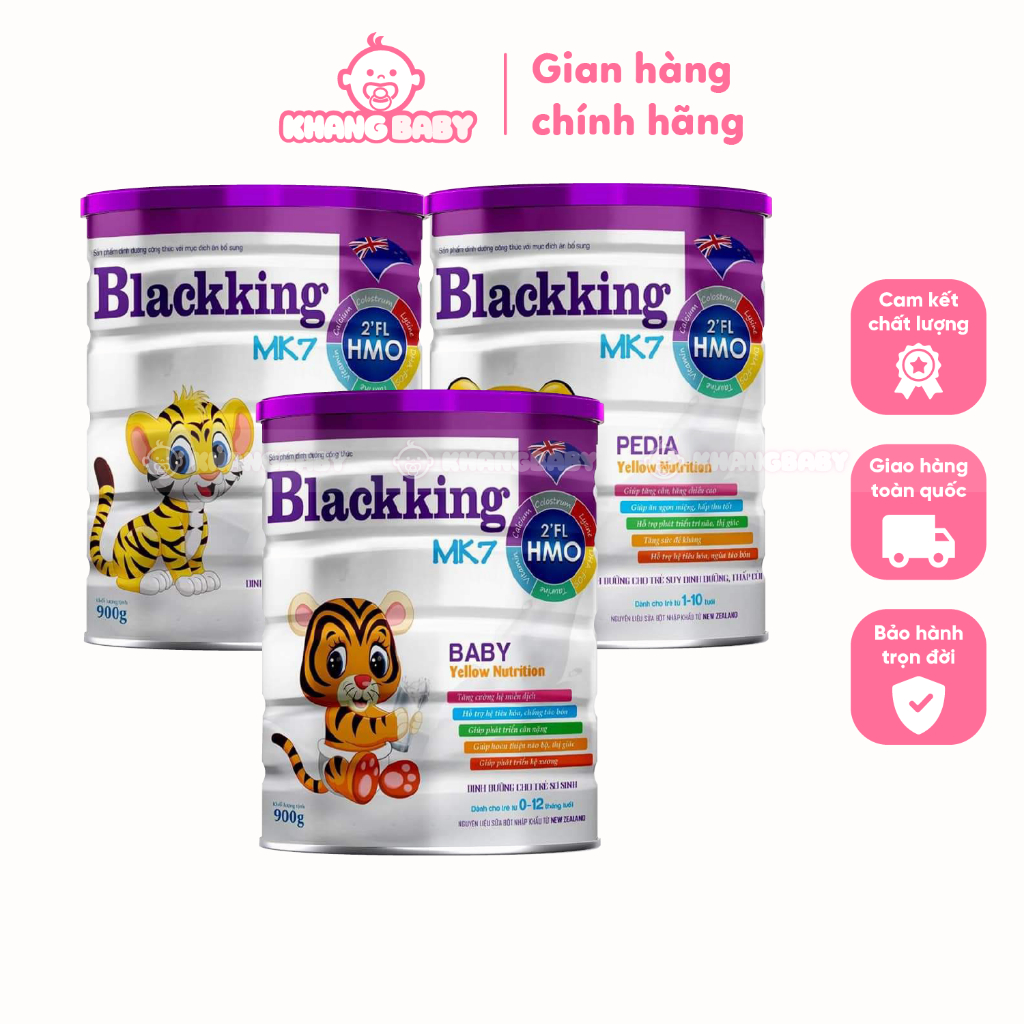 Sữa bột Blackking MK7 900g - Shop Khang Baby