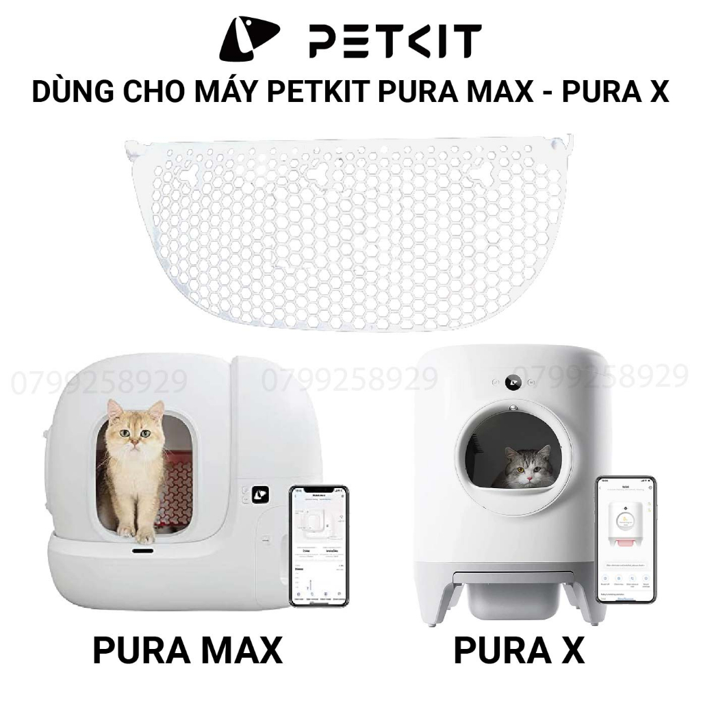 Lưới Lọc Cát Hạt Nhỏ, Lỗ Tròn Dùng Cho Nhà Vệ Sinh Cho Mèo Tự Động Petkit Pura Max, Petkit Pura X