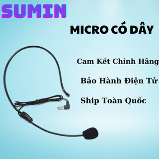 Mic trợ giảng có dây, bọc vải chống đứt, thay thế cho các máy trợ giảng sumin, newton, aporo, aker, unizone, takstar