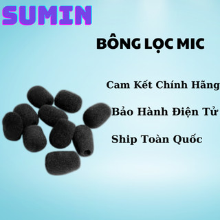 Combo 10 chiếc bông lọc micro máy trợ giảng