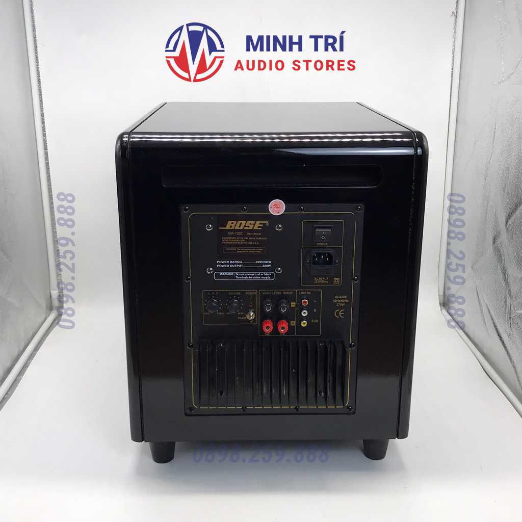 Loa Sub Điện Bass 30 BO.SE AM 1200 270W ,  Sub Hầm Siêu Trầm Subwoofer Cao Cấp - Minh Trí Audio