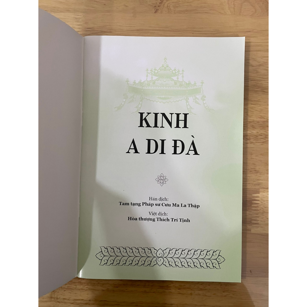 Sách - Kinh A Di Đà  - HT Thích Trí Tịnh