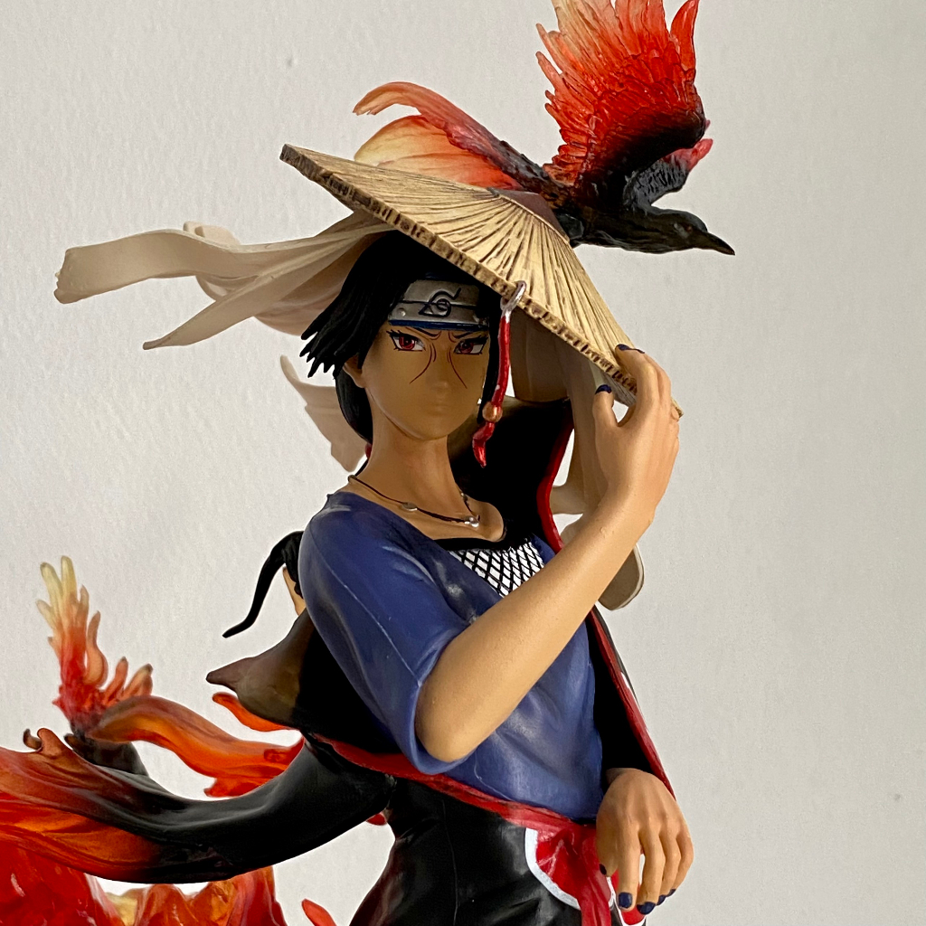 Mô hình Uchiha Itachi Quạ Đỏ MRJ cao 30cm - Mô hình itachi cầm nón cực chất - Naruto figurine itachi
