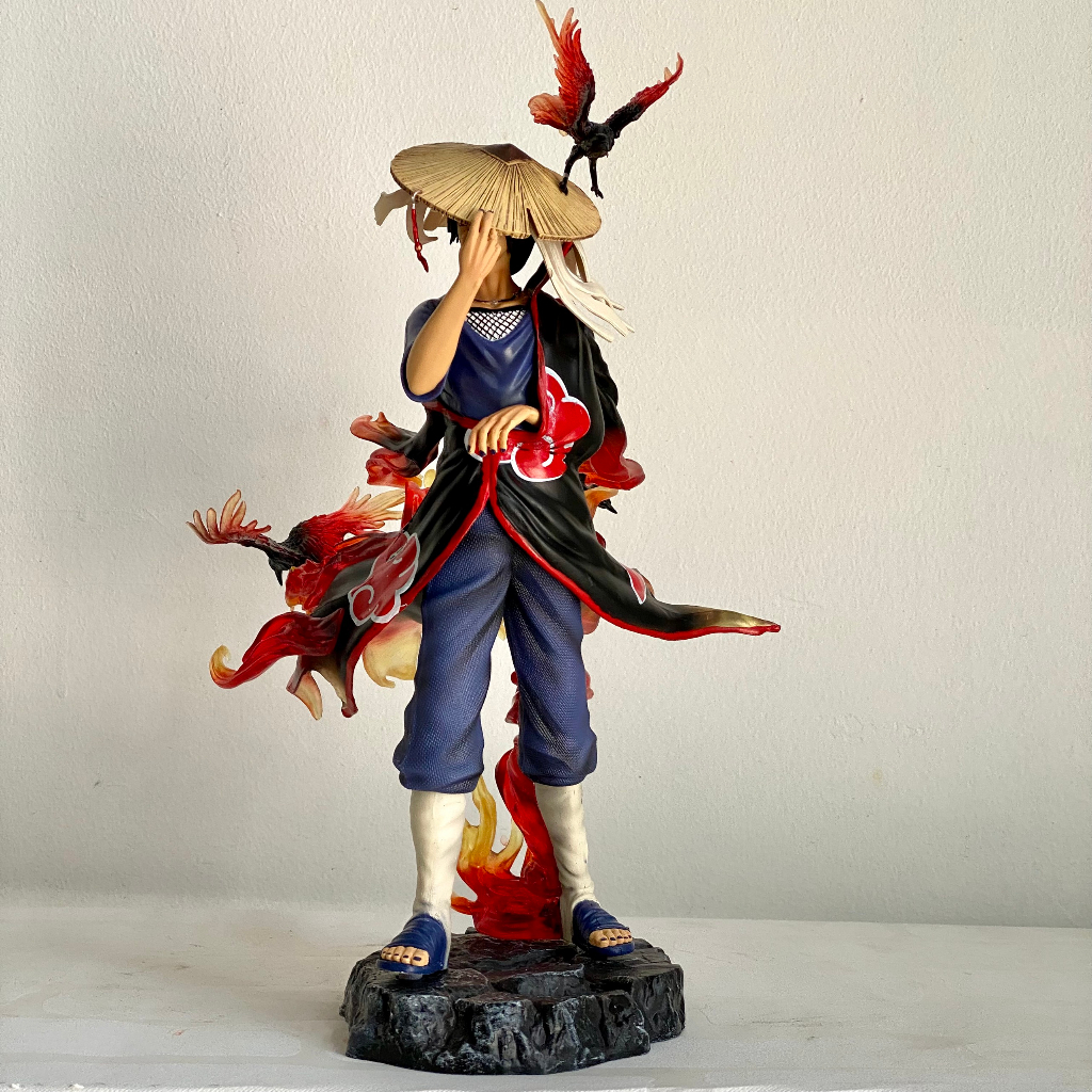 Mô hình Uchiha Itachi Quạ Đỏ MRJ cao 30cm - Mô hình itachi cầm nón cực chất - Naruto figurine itachi
