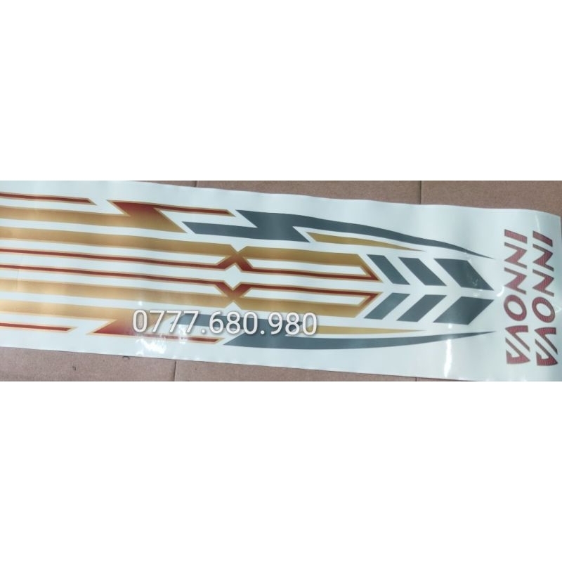 BỘ TEM XE TOYOTA INNOVA 2006-2015