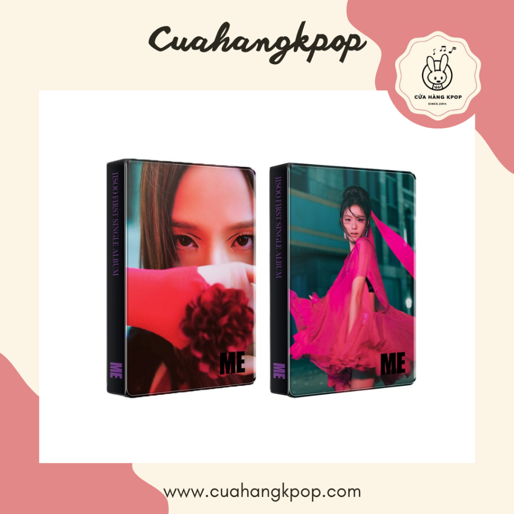Album Solo JISOO "ME" bản YG tag - Blackpink - Cửa hàng Kpop