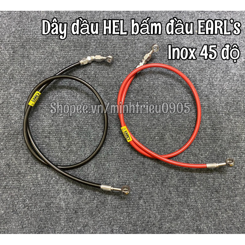 DÂY DẦU HEL BẤM ĐẦU EARL’s 45 độ
