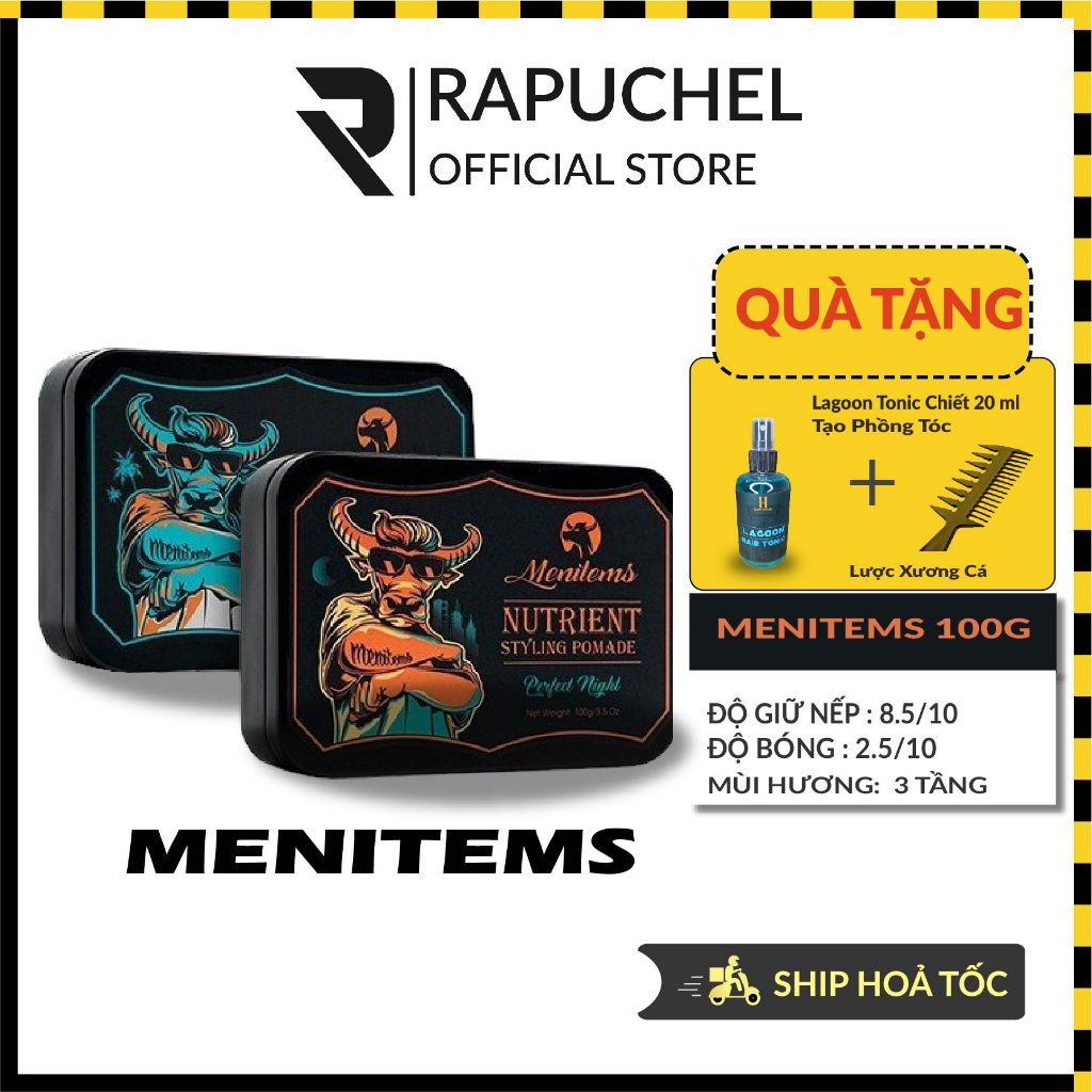 Sáp vuốt tóc nam giữ nếp tạo kiểu tự nhiên đến 16h, nước hoa lưu hương lâu Tropical Wind và Perfect Night