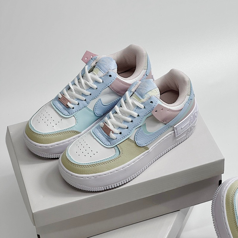 JDK STORE_Giày Sneaker Af1 Shadow Pastel