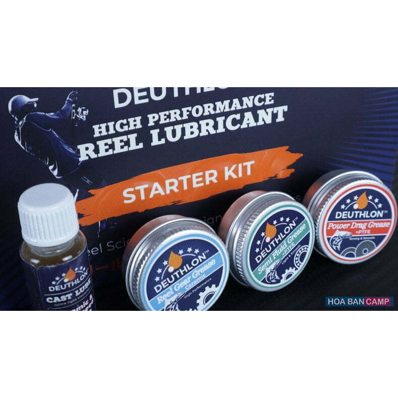 Set Dầu Mỡ Bảo Dưỡng Máy Câu DEUTHLON | Sports Fishing Starter Kit