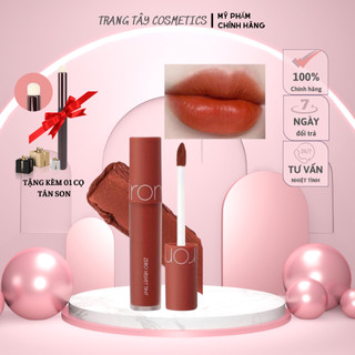 Son kem Romand Zero Velvet Tint -Màu 15 Rusk Rusk: nâu cam đất