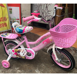 Xe Đạp Công Chúa Elsa 12,14,16 Inches cho bé 2 đến 8 tuổi Sản Xuất Bởi Jinbao ( Hàng Gửi Tỉnh Nguyên Hộp Chưa Lắp Giáp )