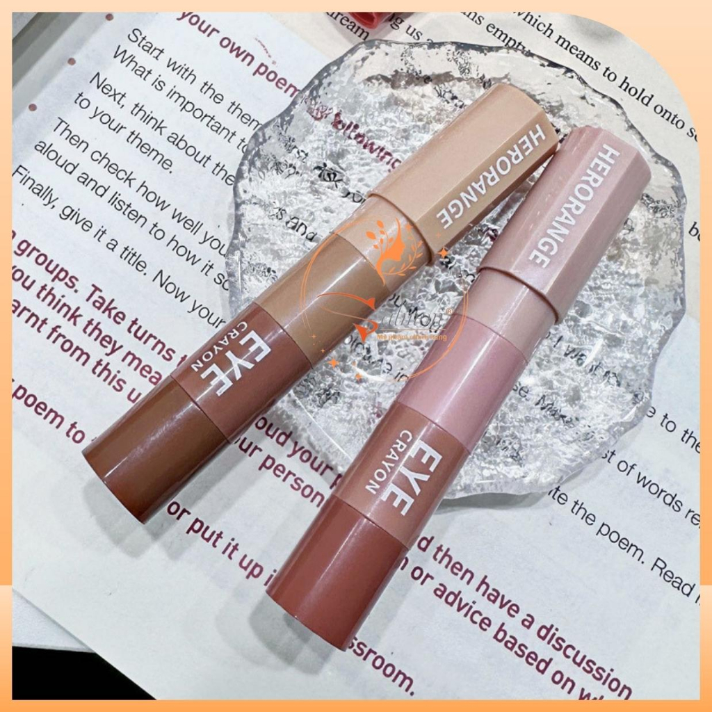 Phấn Mắt Dạng Thỏi Sáp Mắt Nhũ 4 Tầng Mini HERORANGE HR540 Bền Màu, Chống Nước, Hottrend, Nội Địa Trung - Salmon Shop