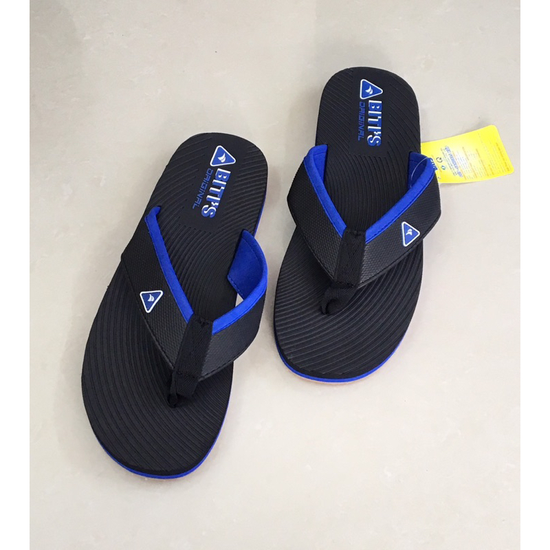 Dép xốp xỏ ngón Nam (màu đen xanh)