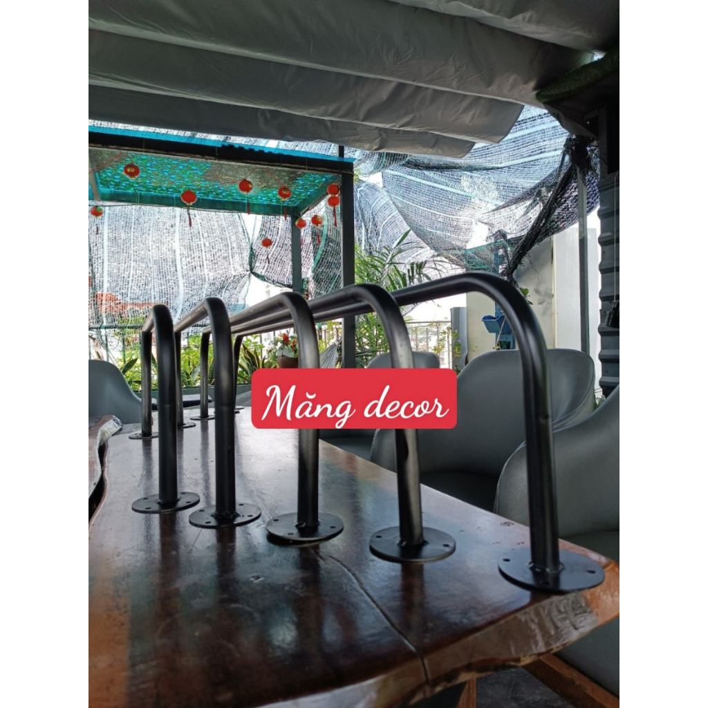 Thanh  U treo quần áo tặng kèm vít, tắc kê giá sập xưởng nhiều màu và kích thước