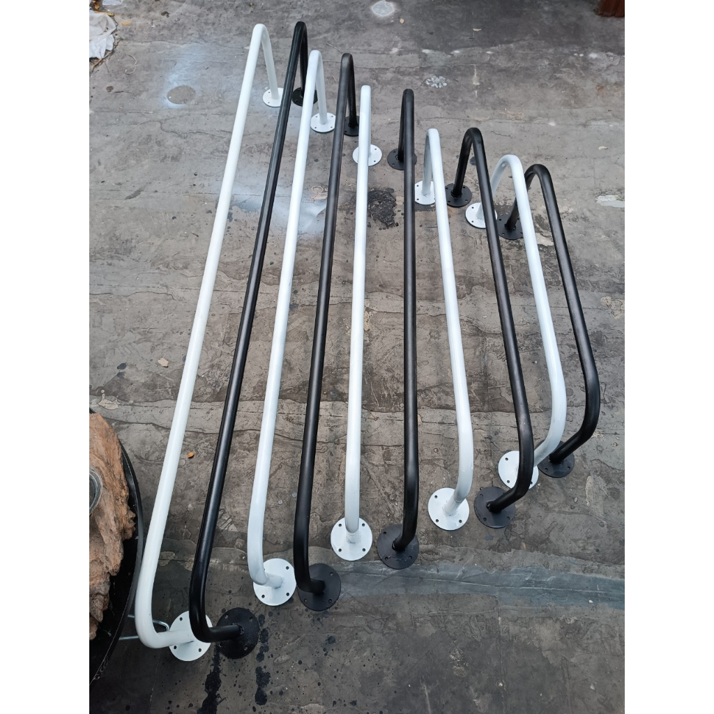 Thanh  U treo quần áo tặng kèm vít, tắc kê giá sập xưởng nhiều màu và kích thước