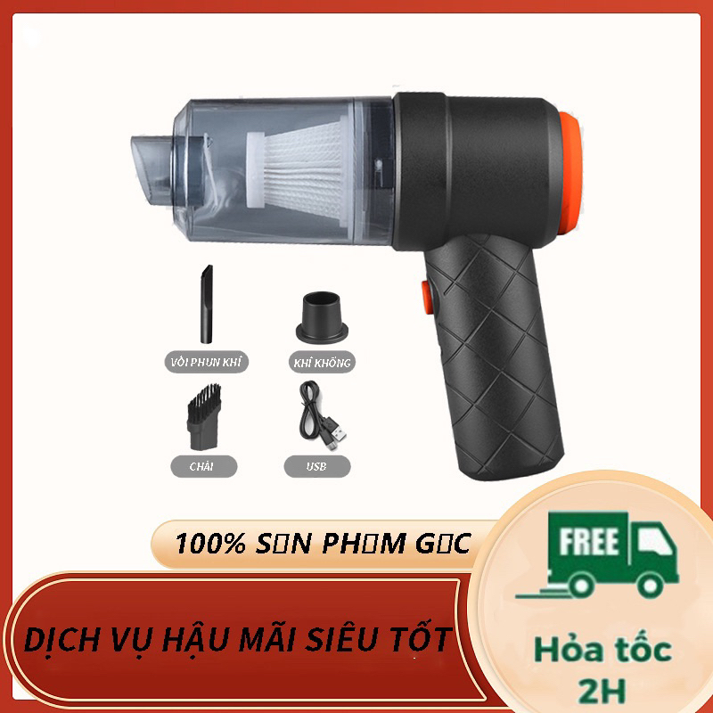 Máy hút bụi cầm tay 2in1 công suất 120vv lực hút 9000 PA