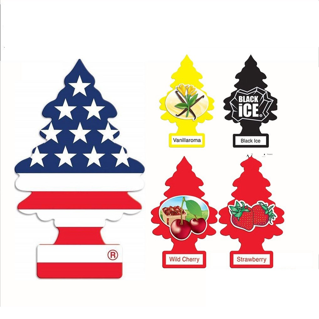 Little Trees Cây Thông Thơm Khử Mùi Treo Xe Ô Tô, Tủ Quần Áo, Phòng Ngủ, Hộc Bàn (mùi hương tùy chọn) | BigBuy360 - bigbuy360.vn